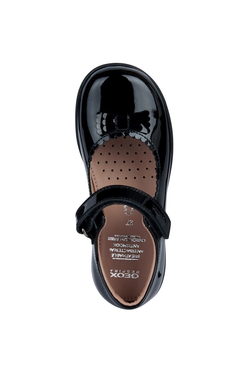 Geox Geox Women's J Naimara A School Shoe in Black - 4