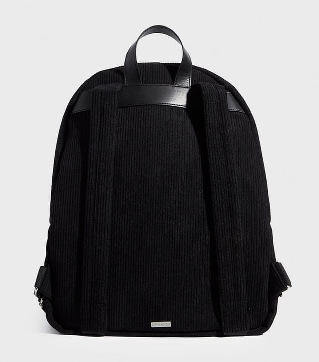 Skinnydip Black Nightmare Before Christmas Embroidered Corduroy Backpack Skinnydip New Look - 3