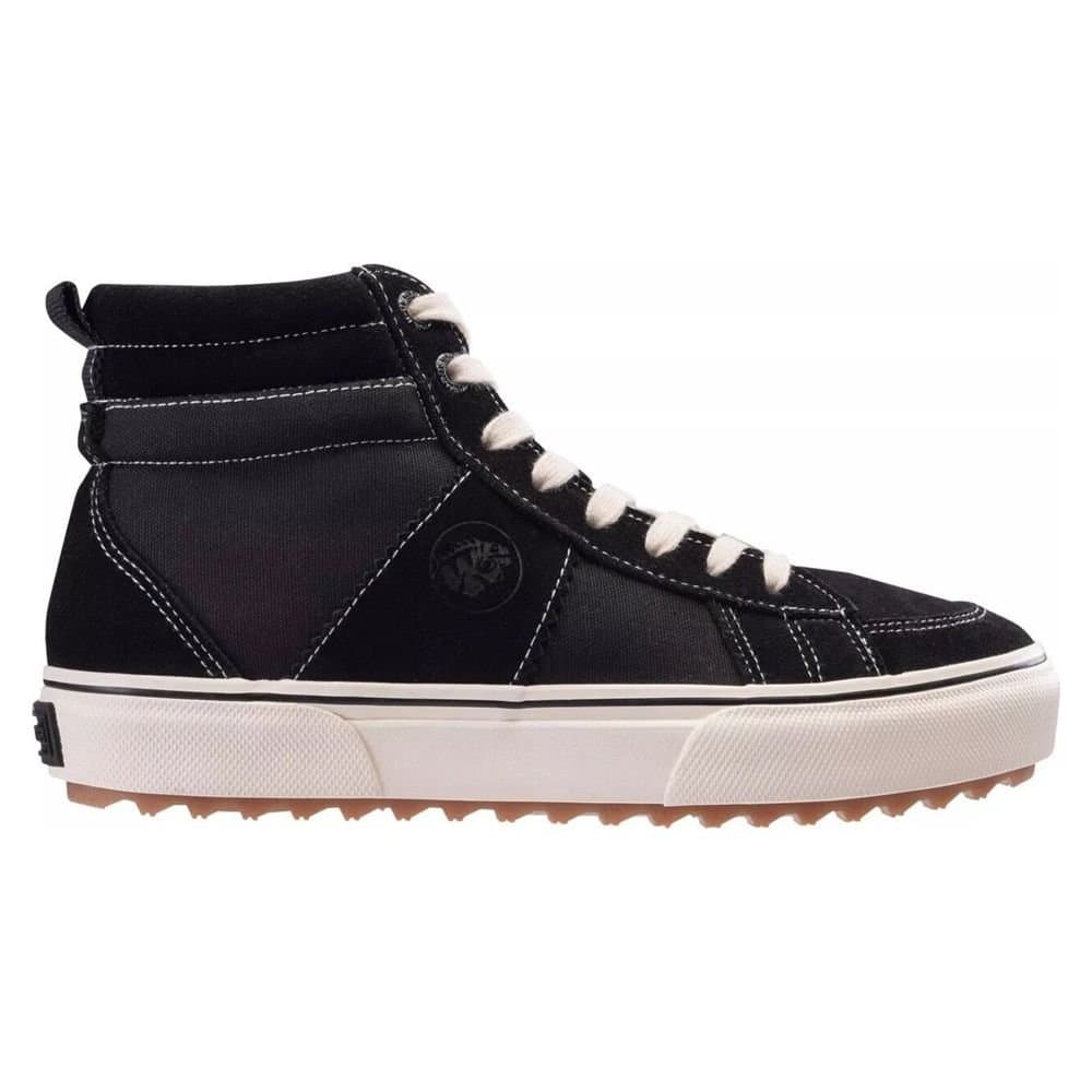 Iguana Iguana Men's Bomer Mid Suede Shoes in Black