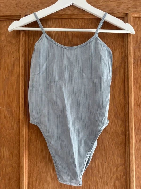 ASOS Design Pastel Blue Bodysuit