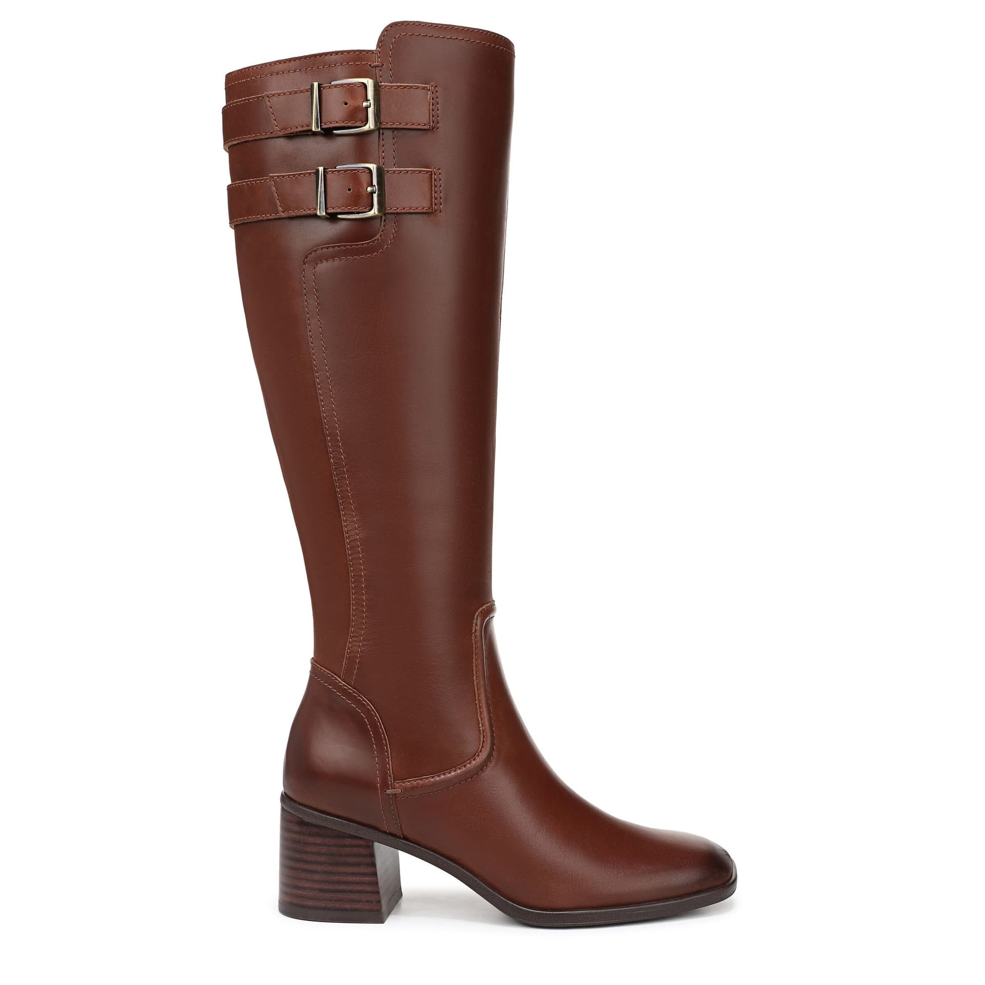 Naturalizer Naturalizer Women's Idris Zip Boots in Brown