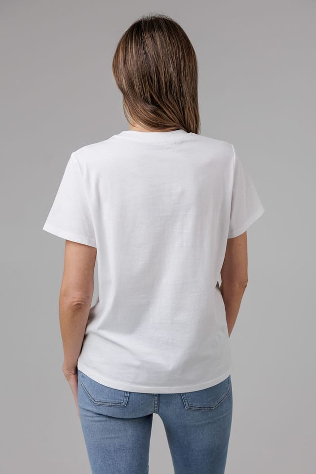 French Connection French Connection Women's 3 Pack Cotton Crew Neck Logo Short Sleeve T-Shirts - 3