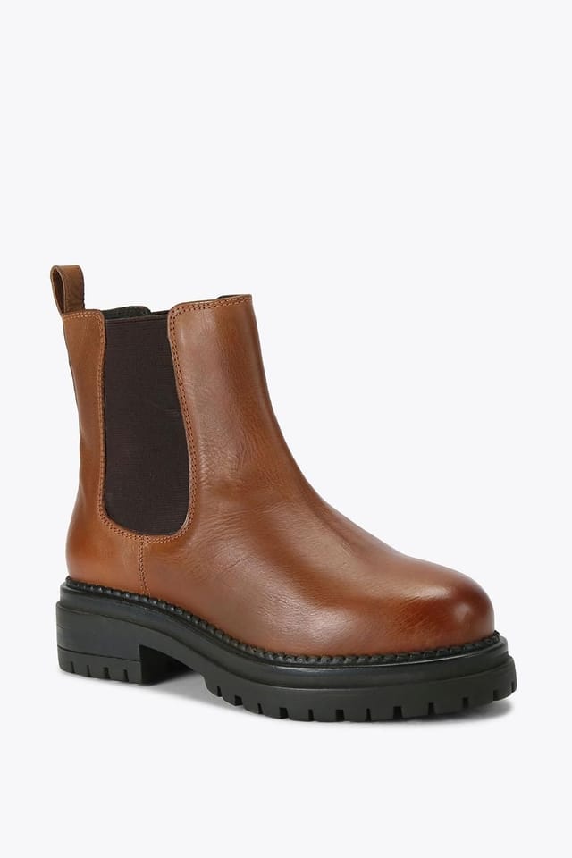 Carvela Carvela Women's 'Headline' Leather Boots in Tan - 2