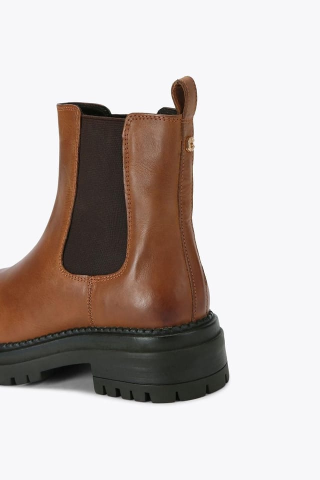 Carvela Carvela Women's 'Headline' Leather Boots in Tan - 3