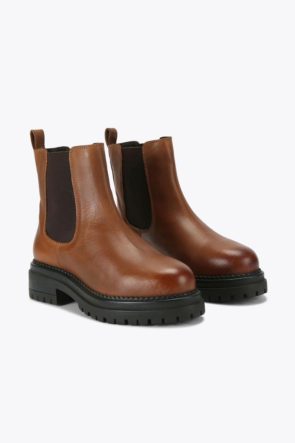 Carvela Carvela Women's 'Headline' Leather Boots in Tan - 4