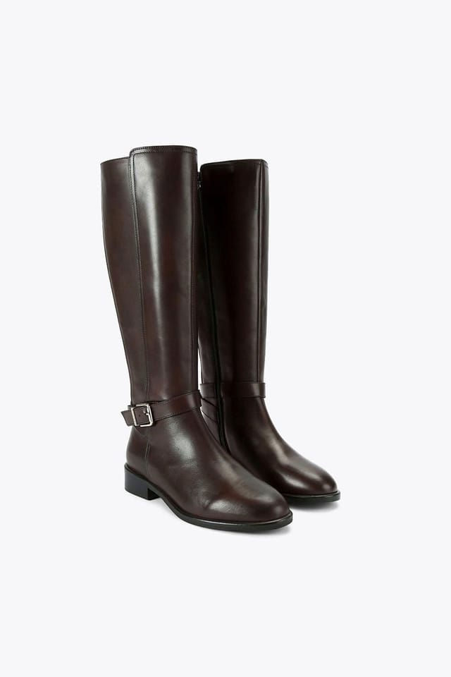 Carvela Carvela Women's 'Pienza Riding Boot' Leather Boots in Brown - 2