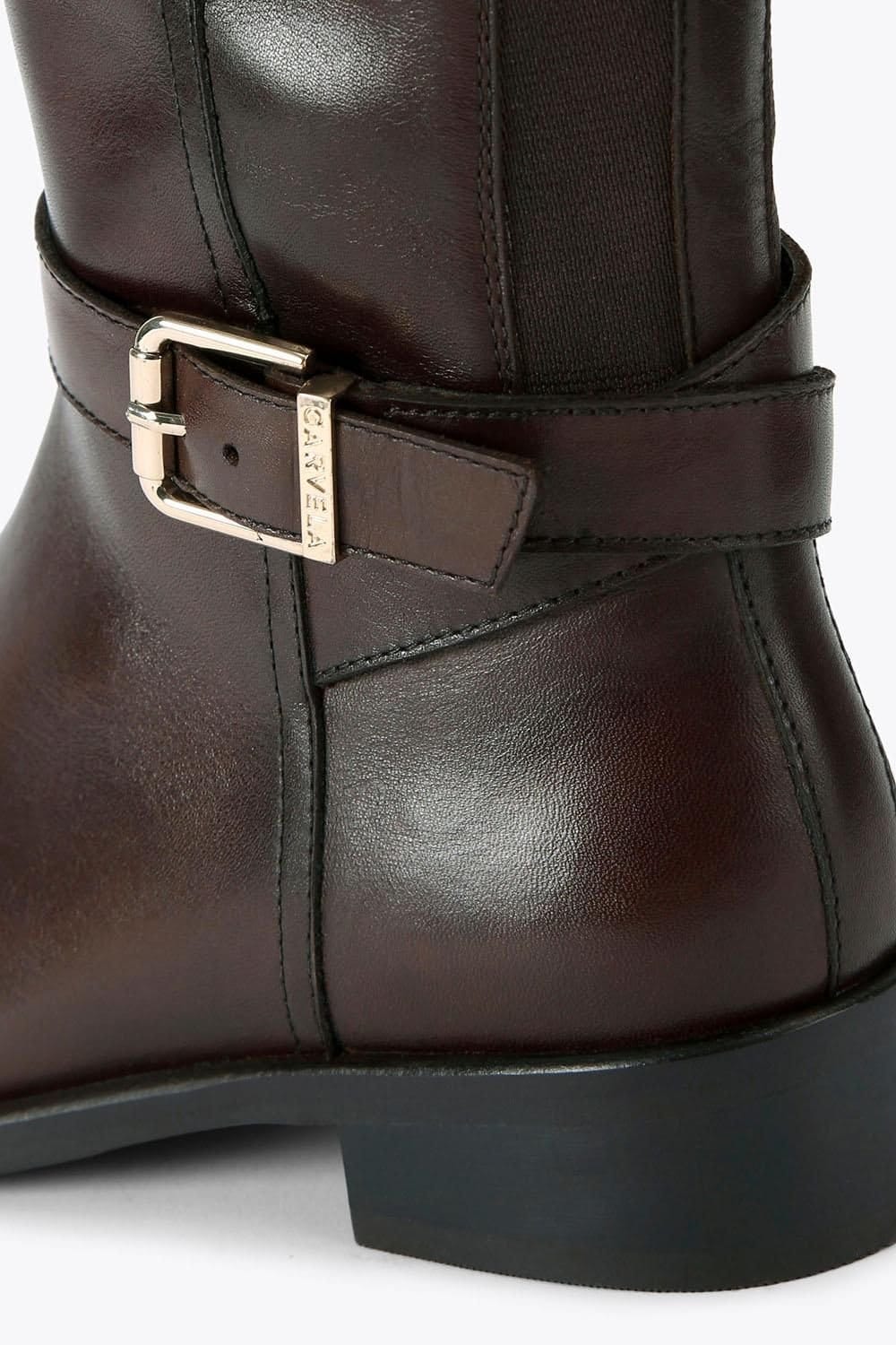 Carvela Carvela Women's 'Pienza Riding Boot' Leather Boots in Brown - 4