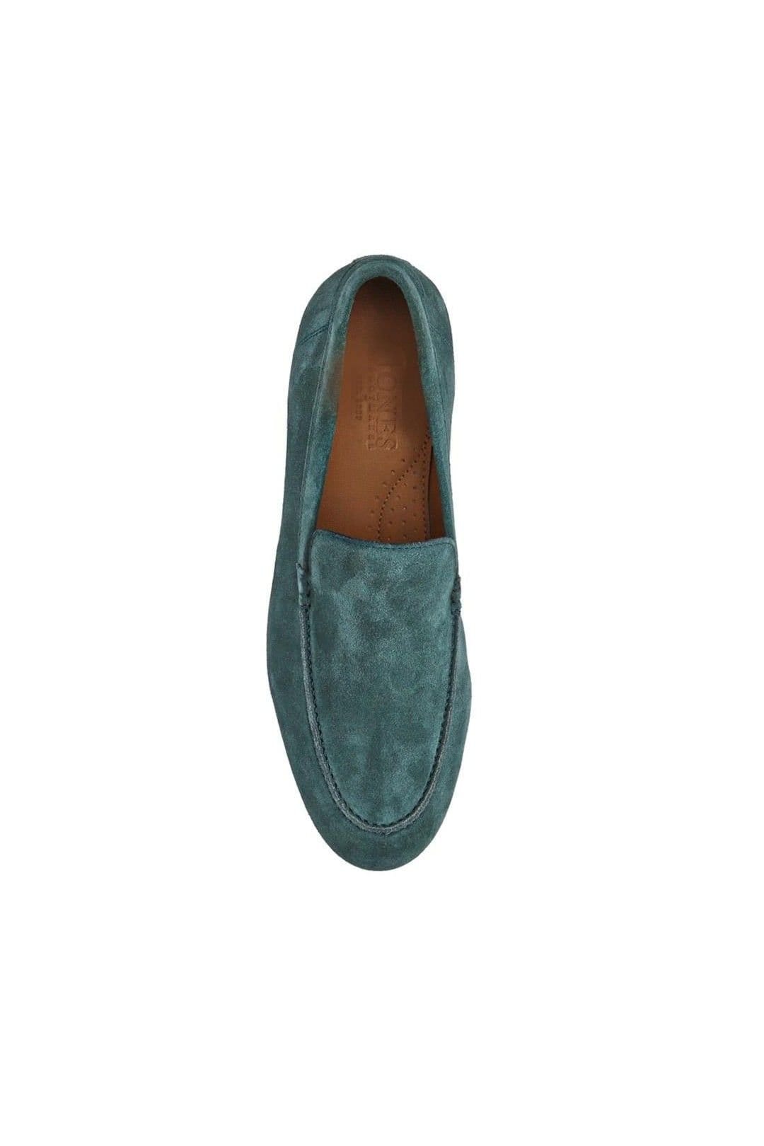 Jones Bootmaker Jones Bootmaker Men's Raiden Suede Loafers in Green - 4