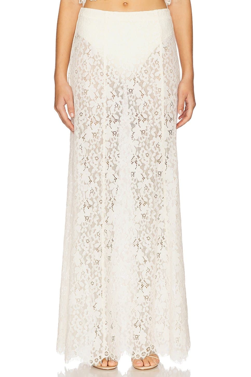 revolve Oxford Skirt