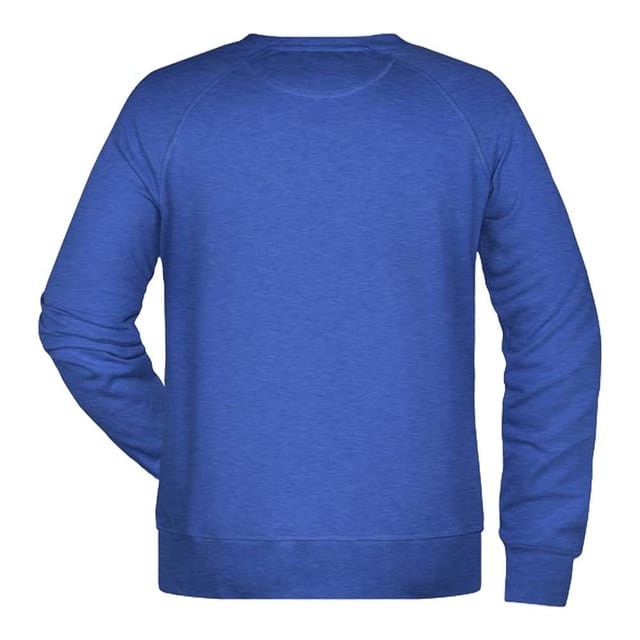 James and Nicholson James and Nicholson Men's Plain Sweatshirt in Royal - 2