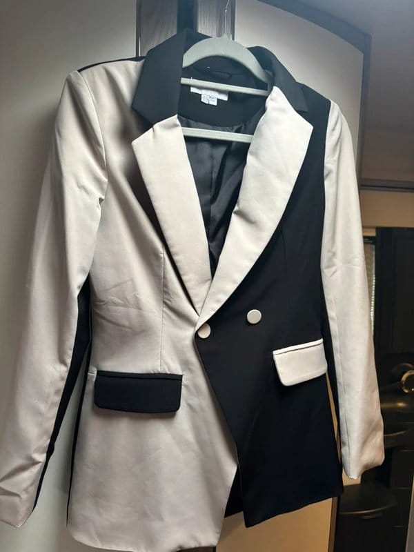 Never Fully Dressed monochrome blazer never fully dressed - 1