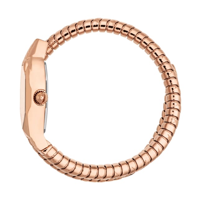 Just Cavalli Just Cavalli Women's Snake Watch Rose Gold Color Case & Dial SS Bracelet - 3