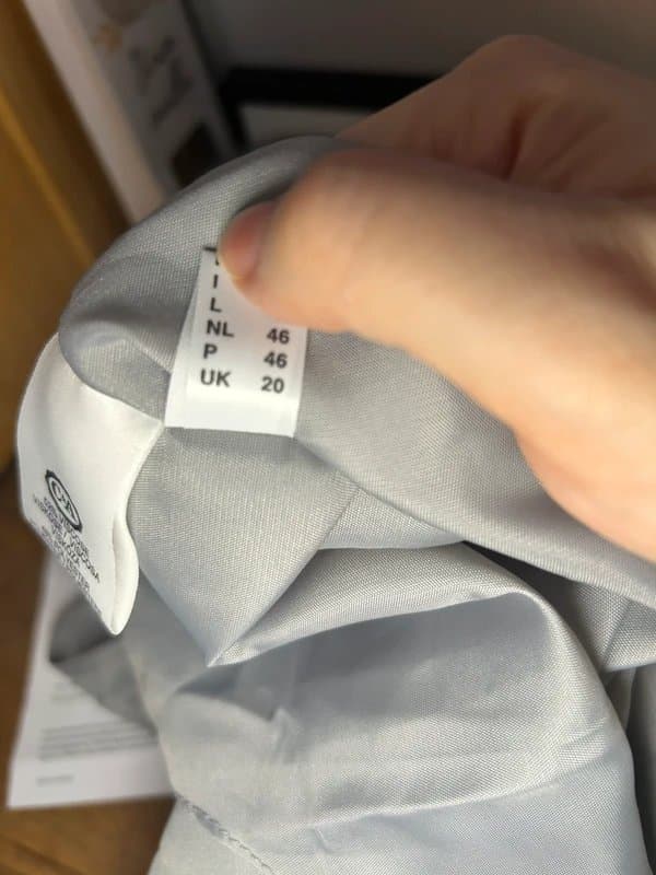 Yessica Yessica silver occasion dress. Size 20