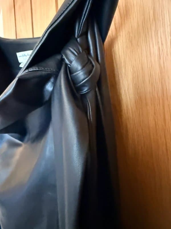 Never Fully Dressed Never Fully Dressed Faux leather skirt