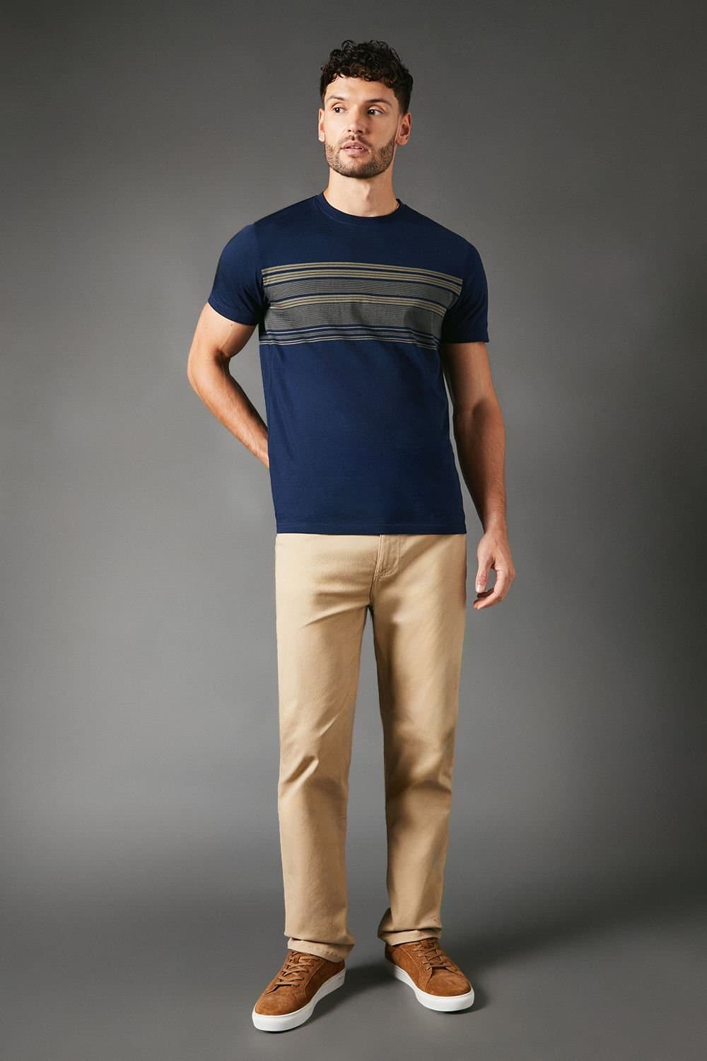Maine Maine Men's Natural Stretch Twill Straight Leg Jeans