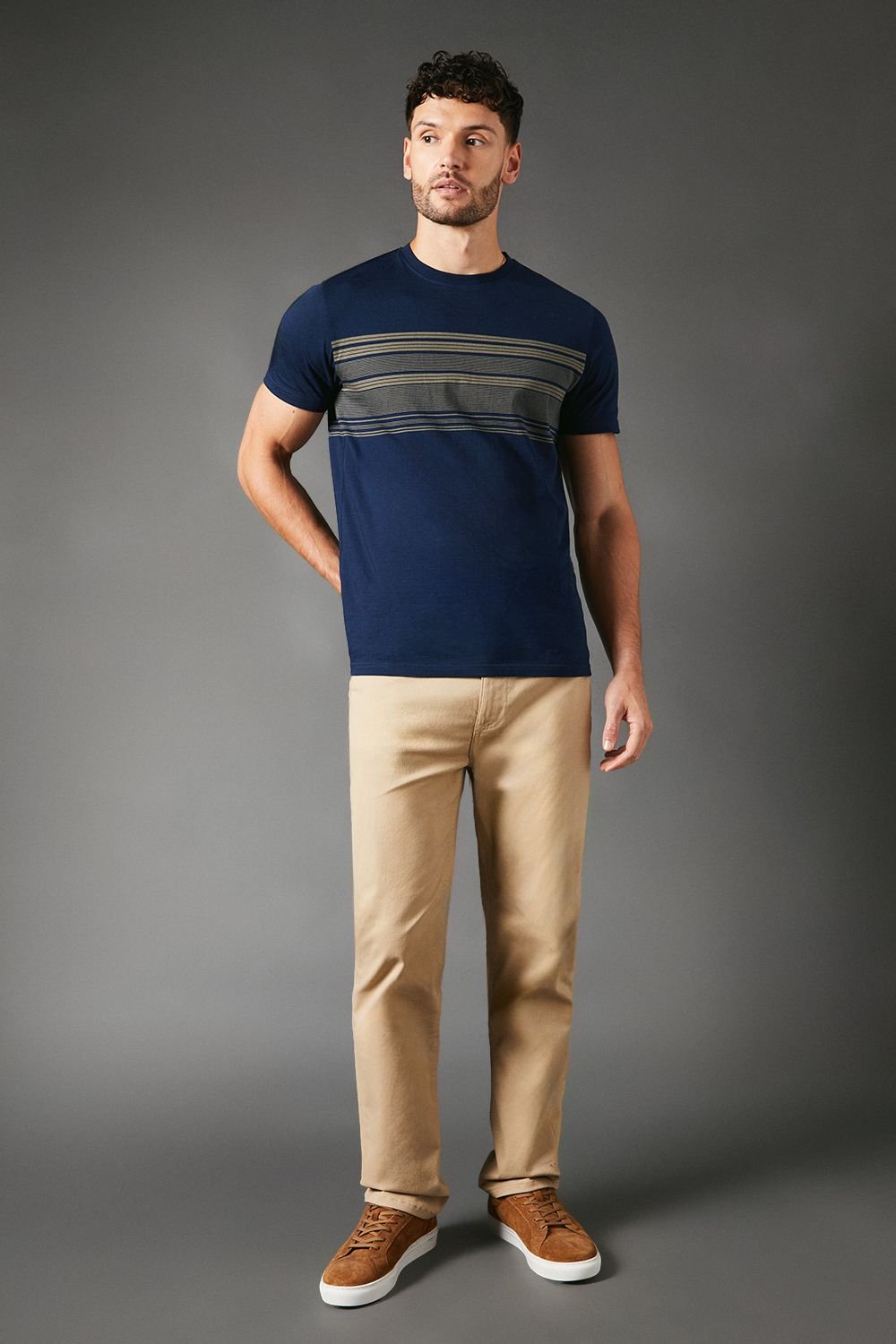 Maine Maine Men's Natural Stretch Twill Straight Leg Jeans - 2