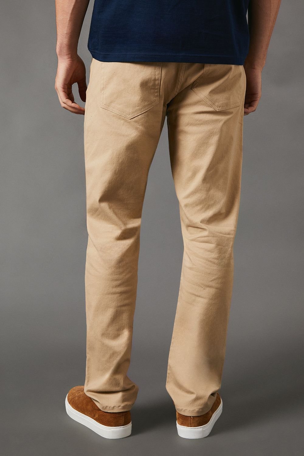 Maine Maine Men's Natural Stretch Twill Straight Leg Jeans - 3