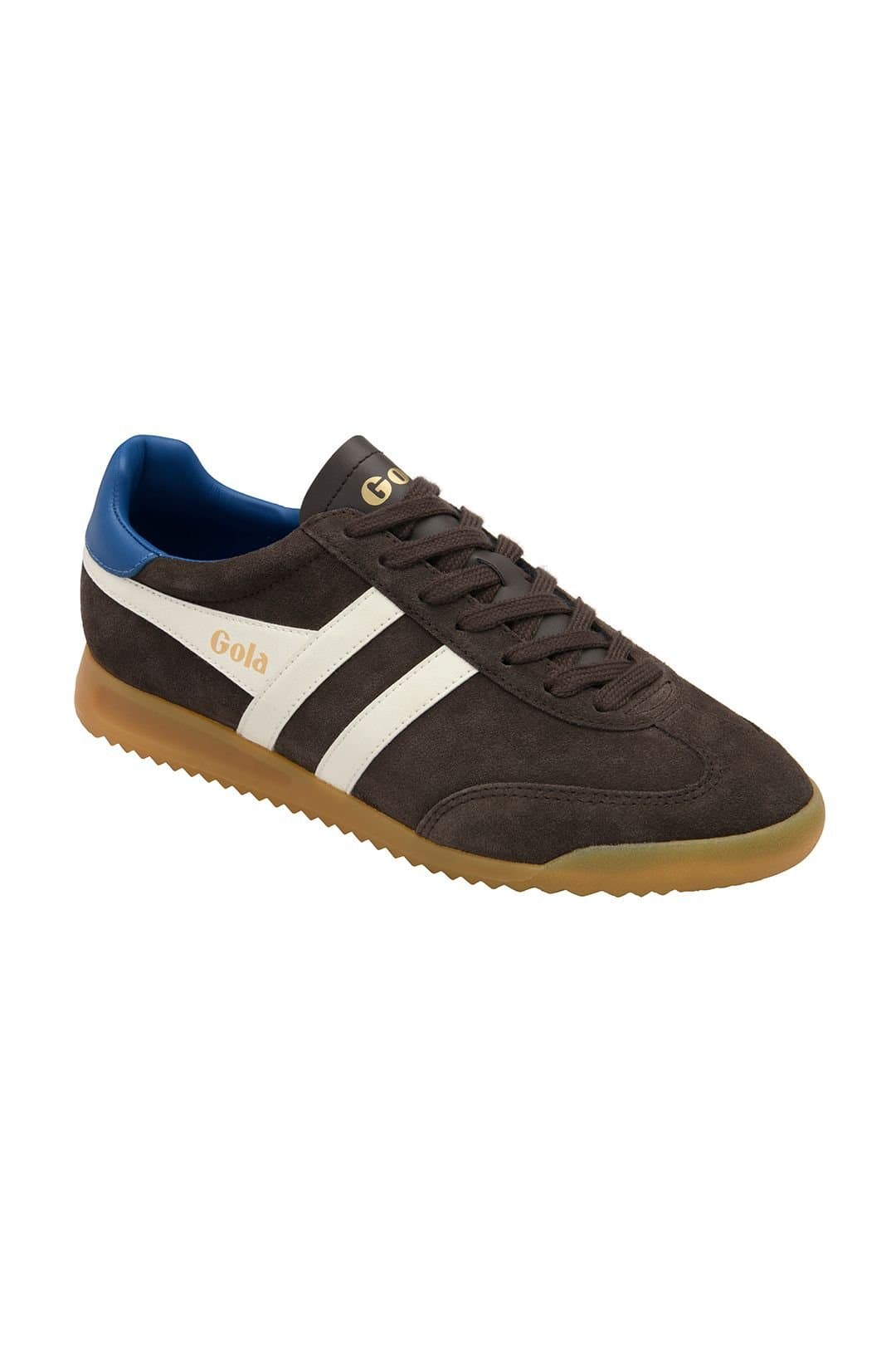 Gola Classics Gola Classics Men's 'Torpedo' Suede Lace-Up Trainers in Brown