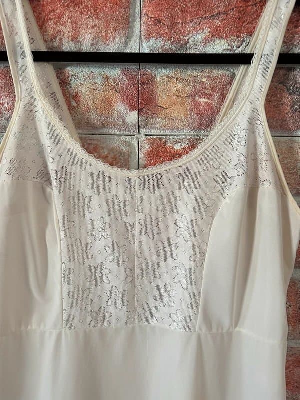 Vintage White Vintage Underdress