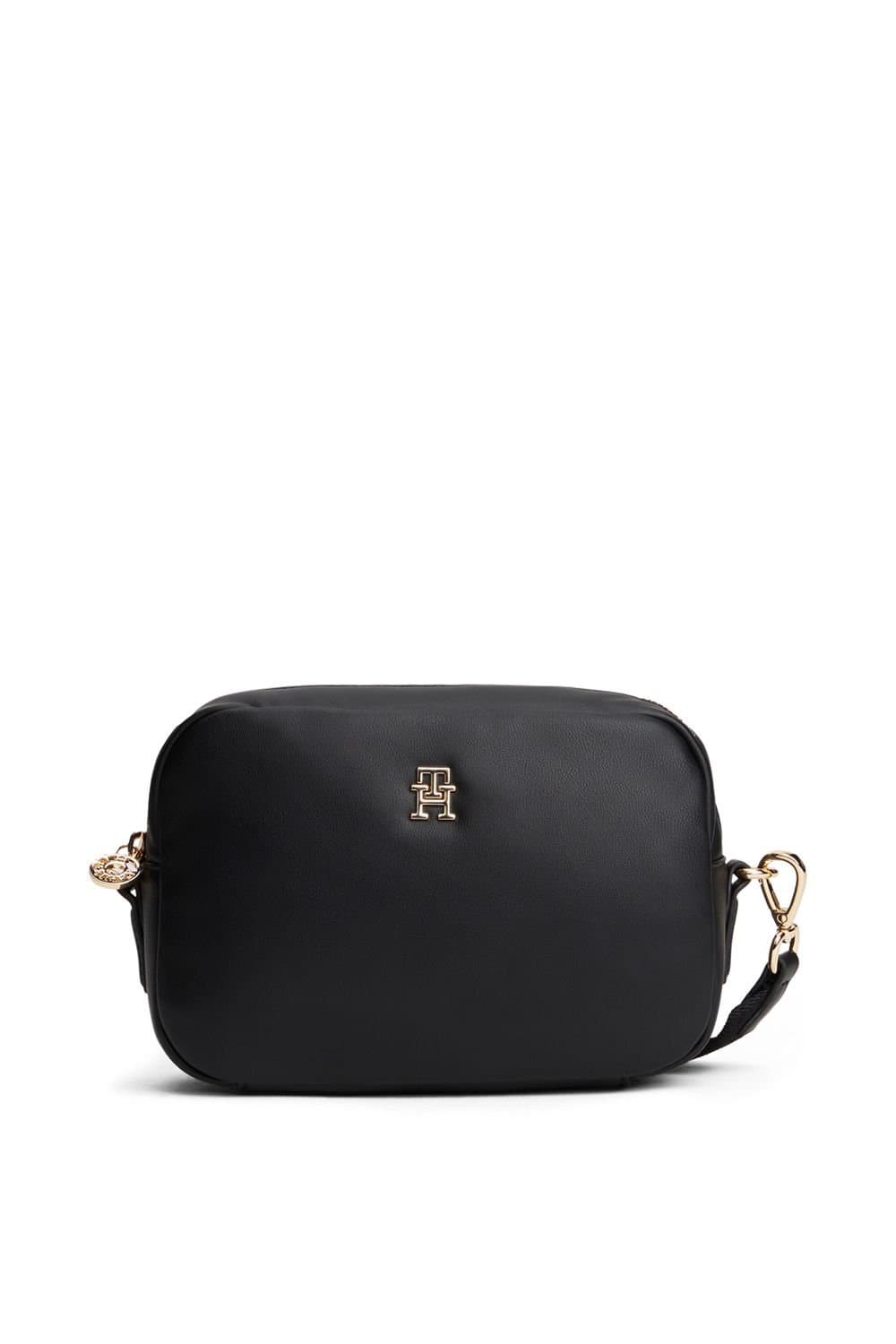 Tommy Hilfiger Tommy Hilfiger Women's Popette Nylon Soft Camera Bag Black