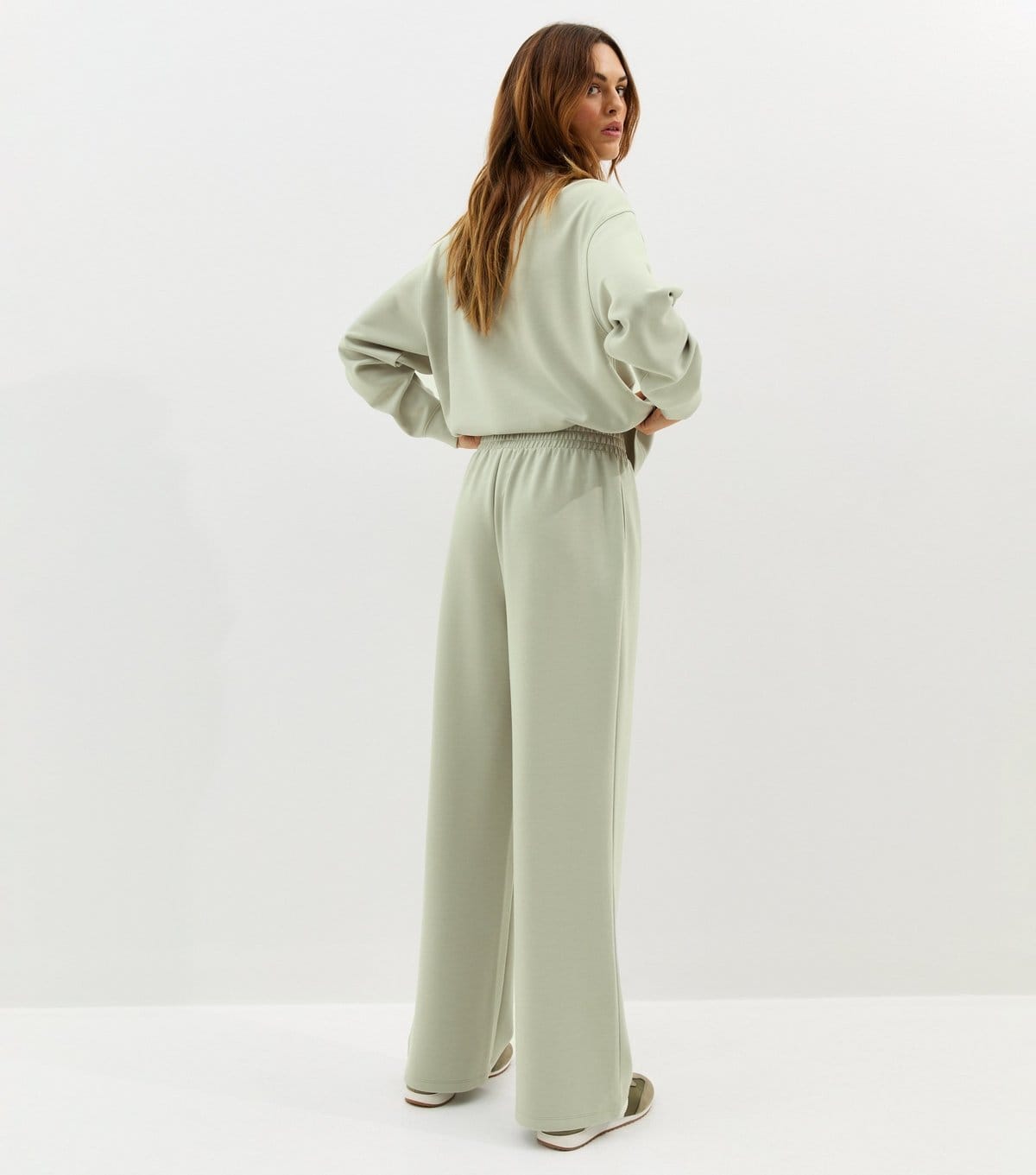 New Look Women's Premium Light Khaki Jersey Joggers New Look - 4