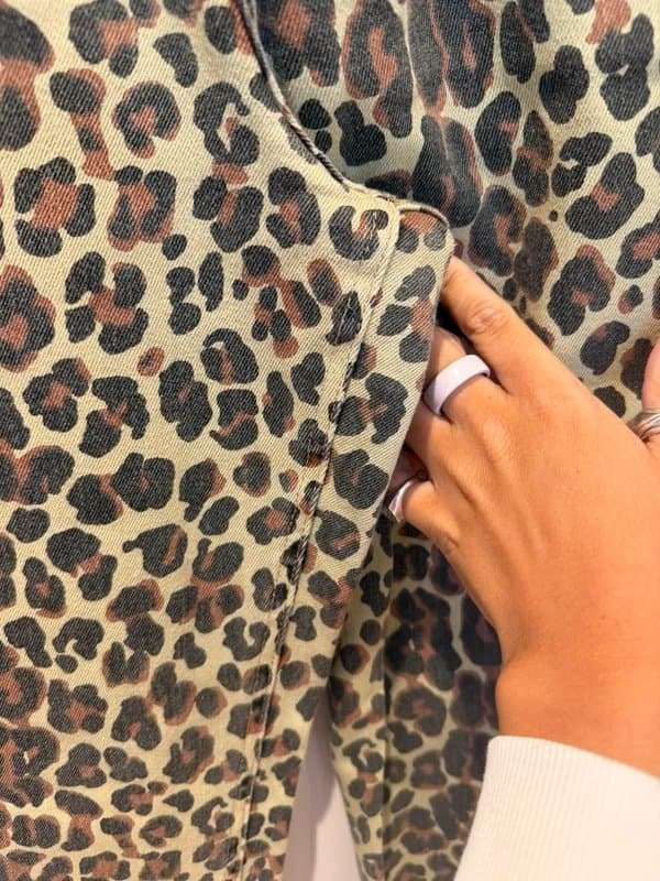 Never Fully Dressed Never fully dress leopard print jeans