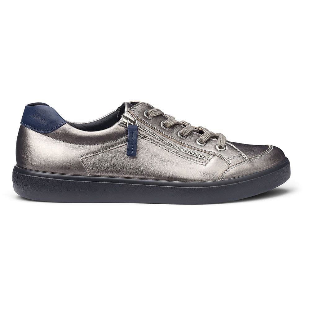 Hotter Hotter Women's Wide Fit 'Chase II' Trainers in Metallics