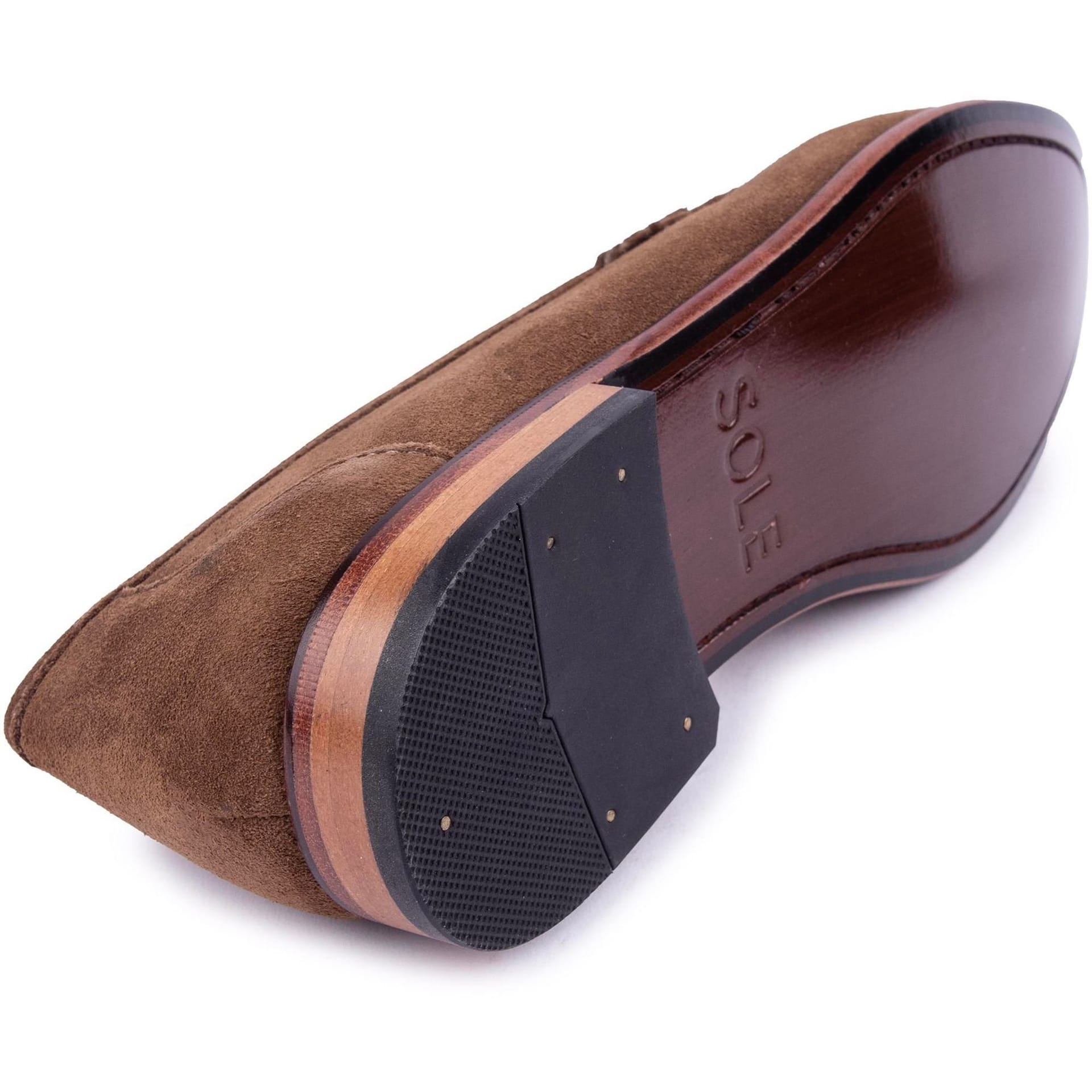 SOLE SOLE Men's Blinco Loafer Shoes in Khaki - 4
