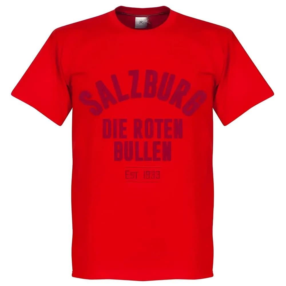 Red Bull Salzburg Red Bull Salzburg Men's Salzburg Established T‑Shirt in Red