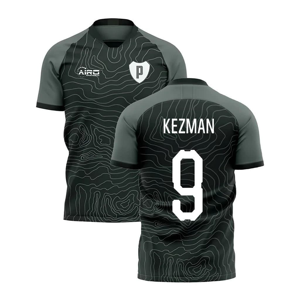 PSV Eindhoven PSV Eindhoven Men's 2025‑2026 Third Concept Football Shirt Kezman 9 in Grey
