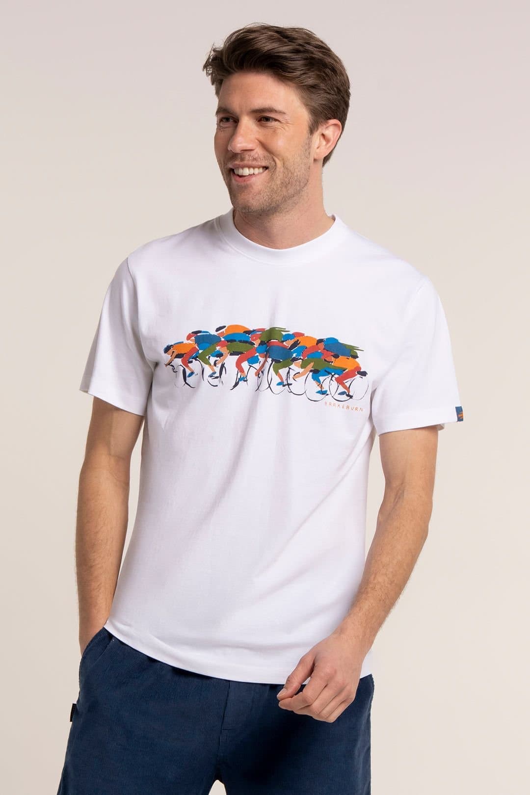 Brakeburn Brakeburn Men's Pelham T-Shirt in White