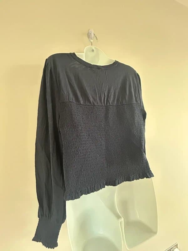 Boden New (parttags) Boden long sleeve blouse ruched details - UK 18-