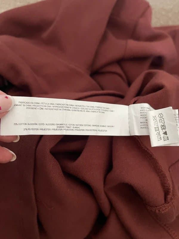 Primark Primark Brown 1/4 Zip Collared Long Sleeve Jumper Dress Women’s Size UK S