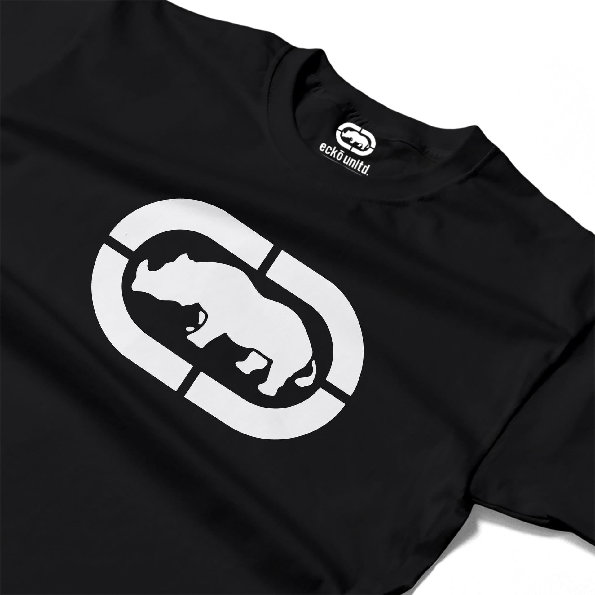 Ecko Untld. Ecko Untld. Men's Clean Logo T-Shirt in Black - 4
