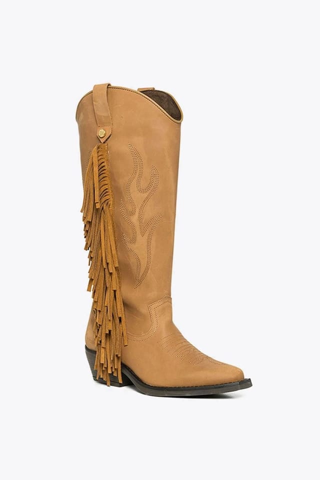 Steve Madden STEVE MADDEN Women's 'Wessel Boot Brown' Leather Boots in Tan - 2