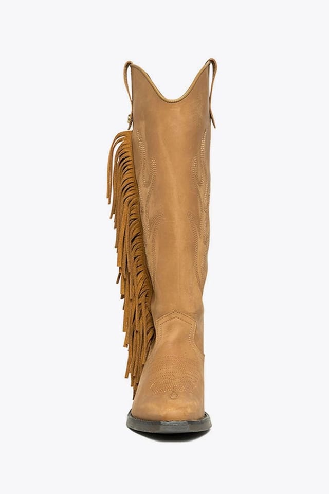 Steve Madden STEVE MADDEN Women's 'Wessel Boot Brown' Leather Boots in Tan - 3