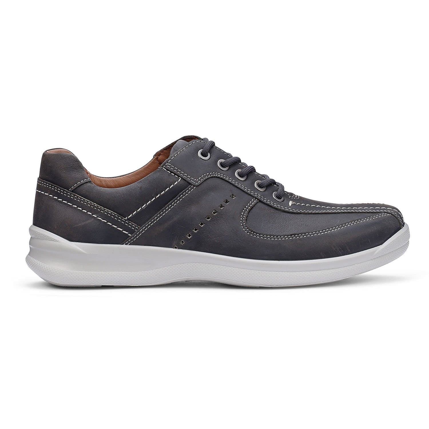 Hotter Hotter Men's 'Lance' Lace-Up Shoe in Dark Grey
