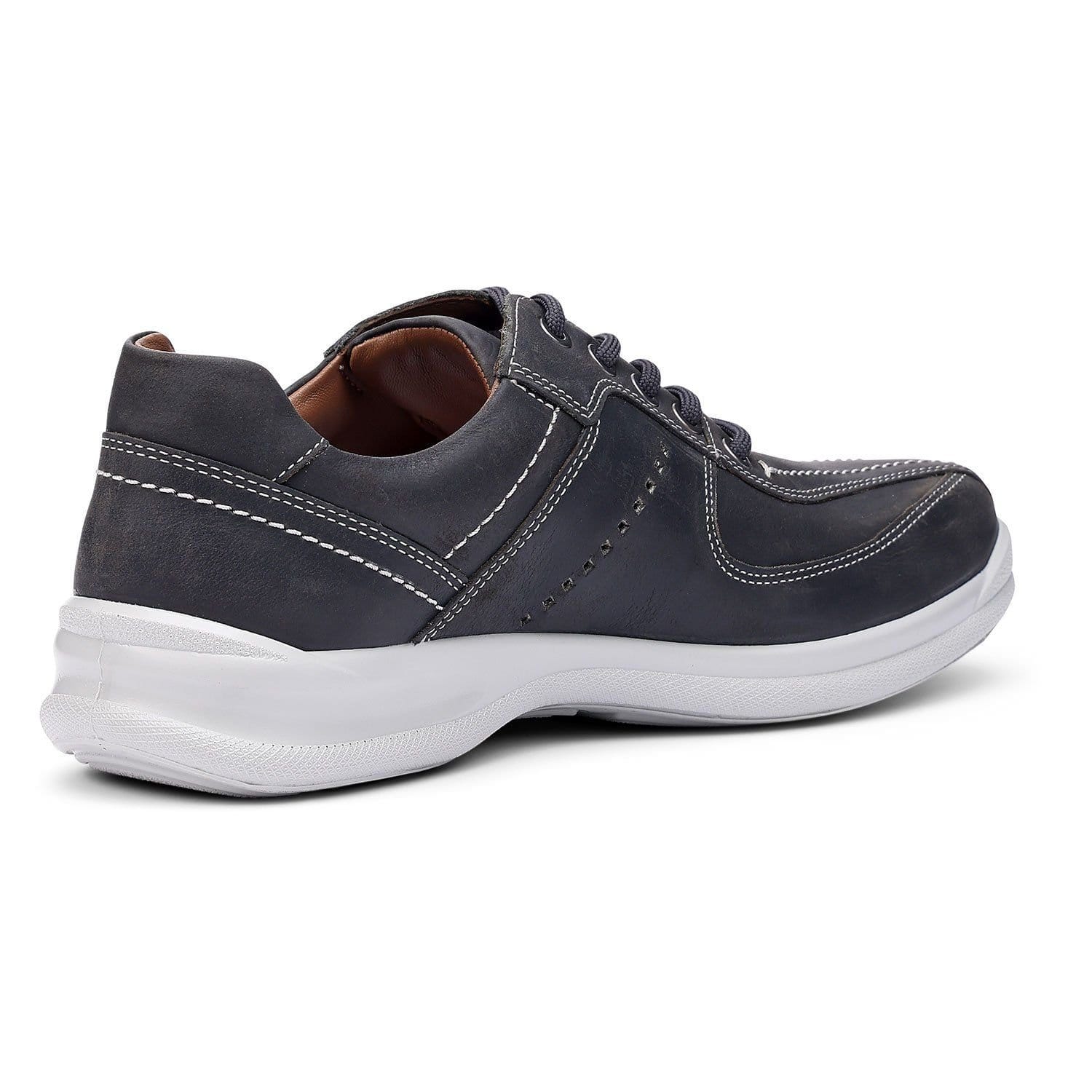 Hotter Hotter Men's 'Lance' Lace-Up Shoe in Dark Grey - 4