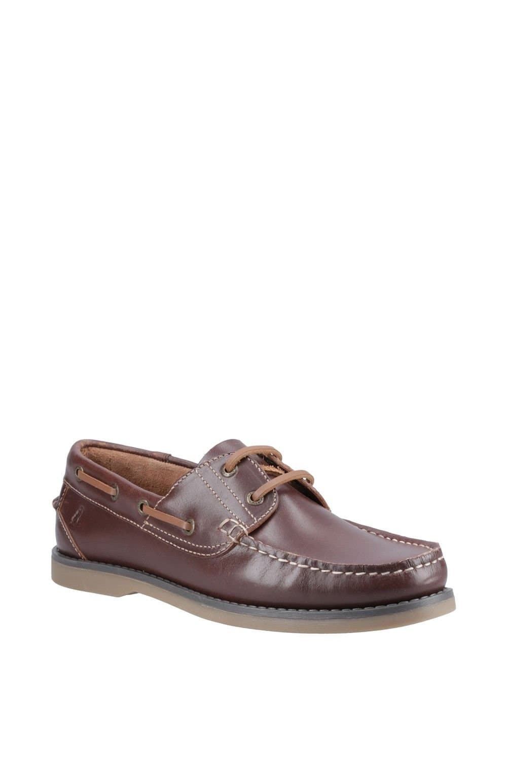 Hush Puppies Hush Puppies Men's Wilson Boat Shoe in Brown