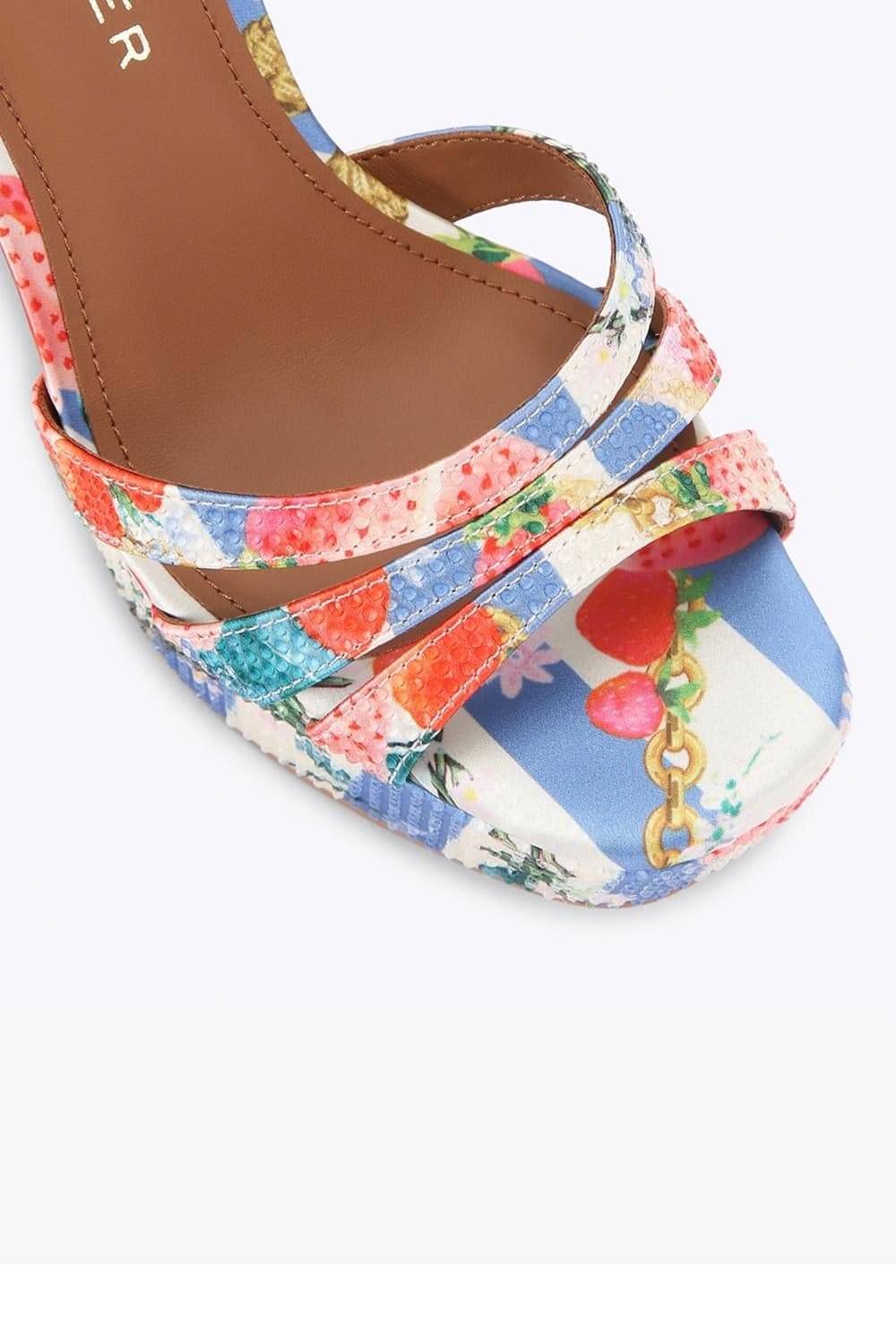 Kurt Geiger London Kurt Geiger London Women's 'Brixton Platform' Fabric Heels in White - 4