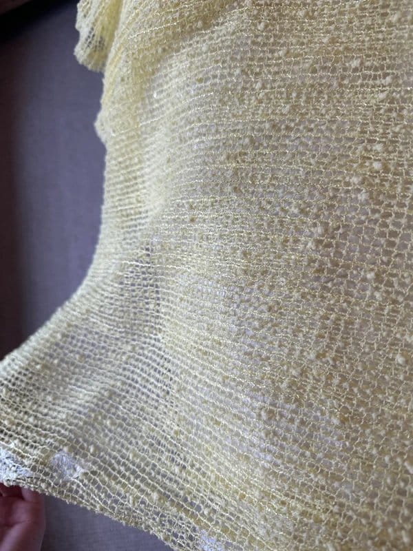 ASOS Design Yellow Sequin Maxi Dress