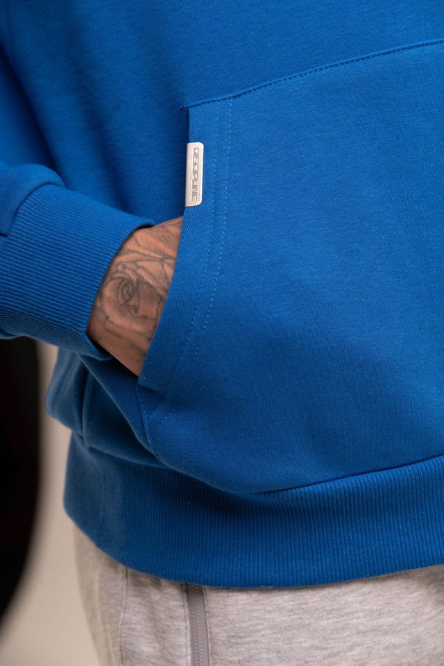 Discipline 365 Discipline 365 Men's Discipline Unisex Hoodie with Pockets in Blue - 3