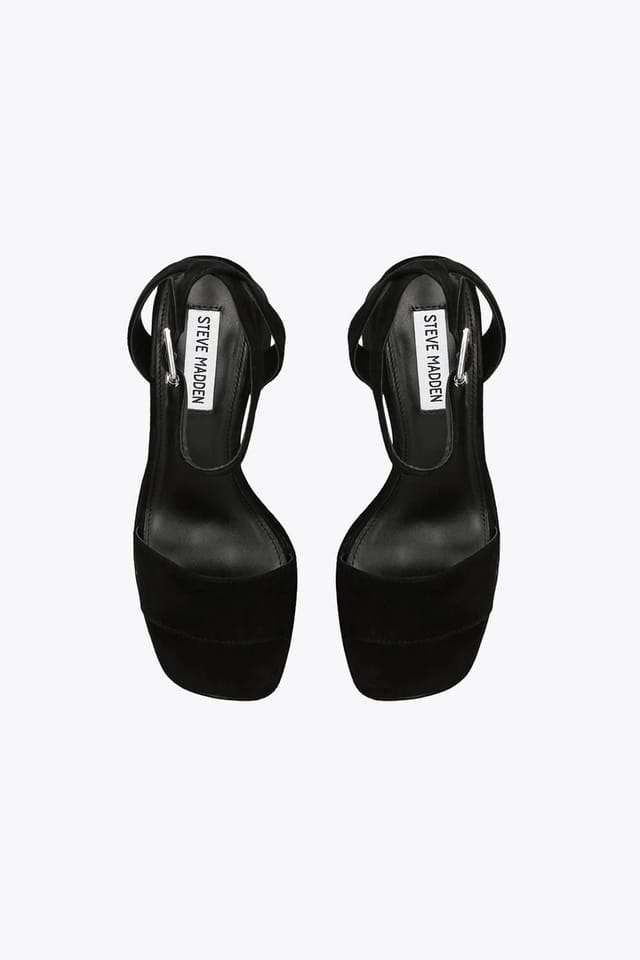 Steve Madden STEVE MADDEN Women's 'Mercerr' Suede Heels in Black - 2