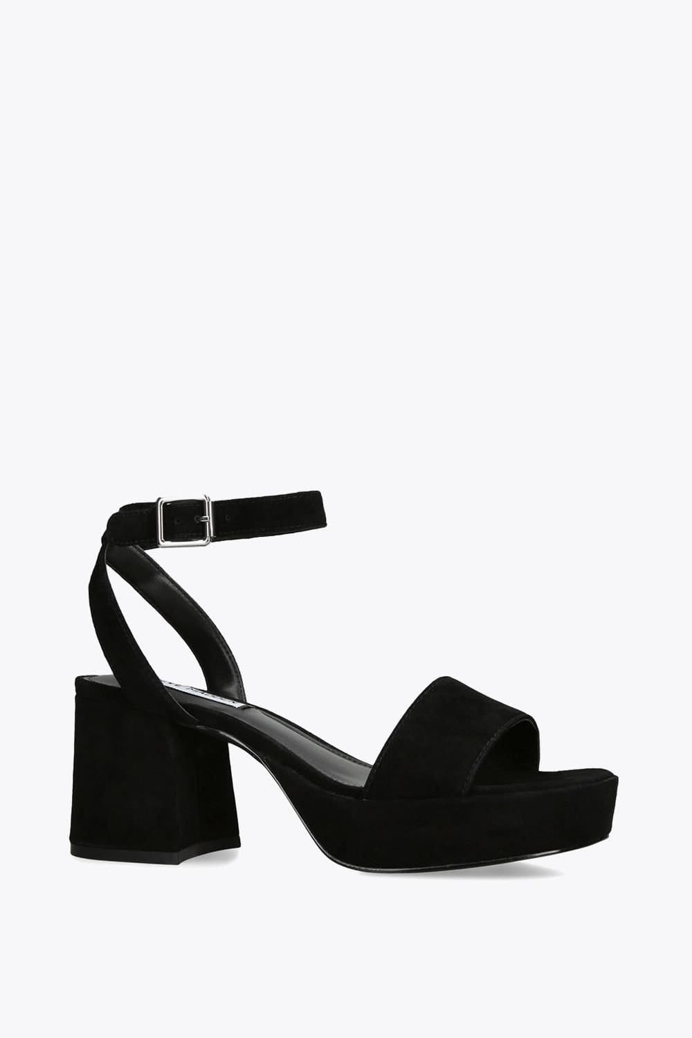 Steve Madden STEVE MADDEN Women's 'Mercerr' Suede Heels in Black - 4