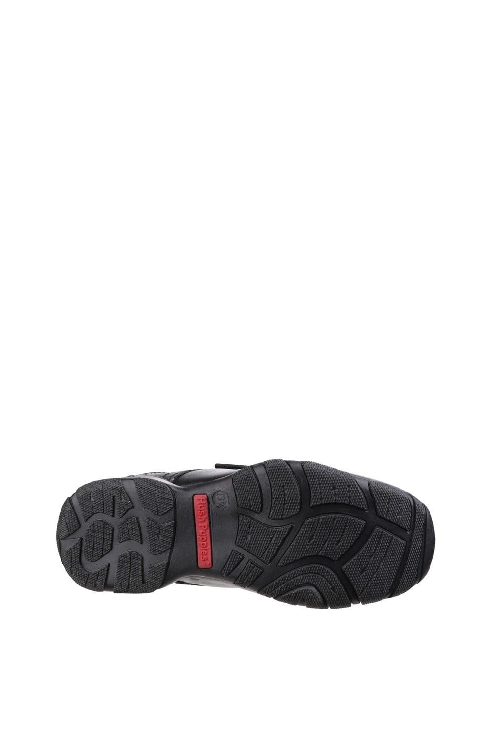 Hush Puppies Hush Puppies Men's Freddy 2 Junior School Shoe in Black - 4