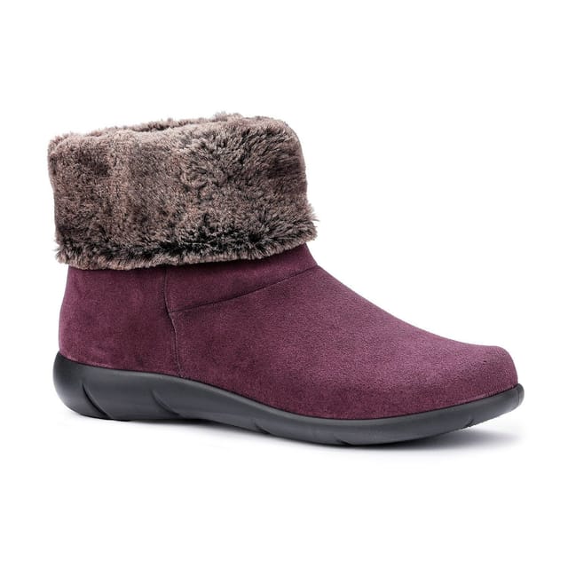Hotter Hotter Women's 'Romance II' Ankle Boots in Maroon - 2