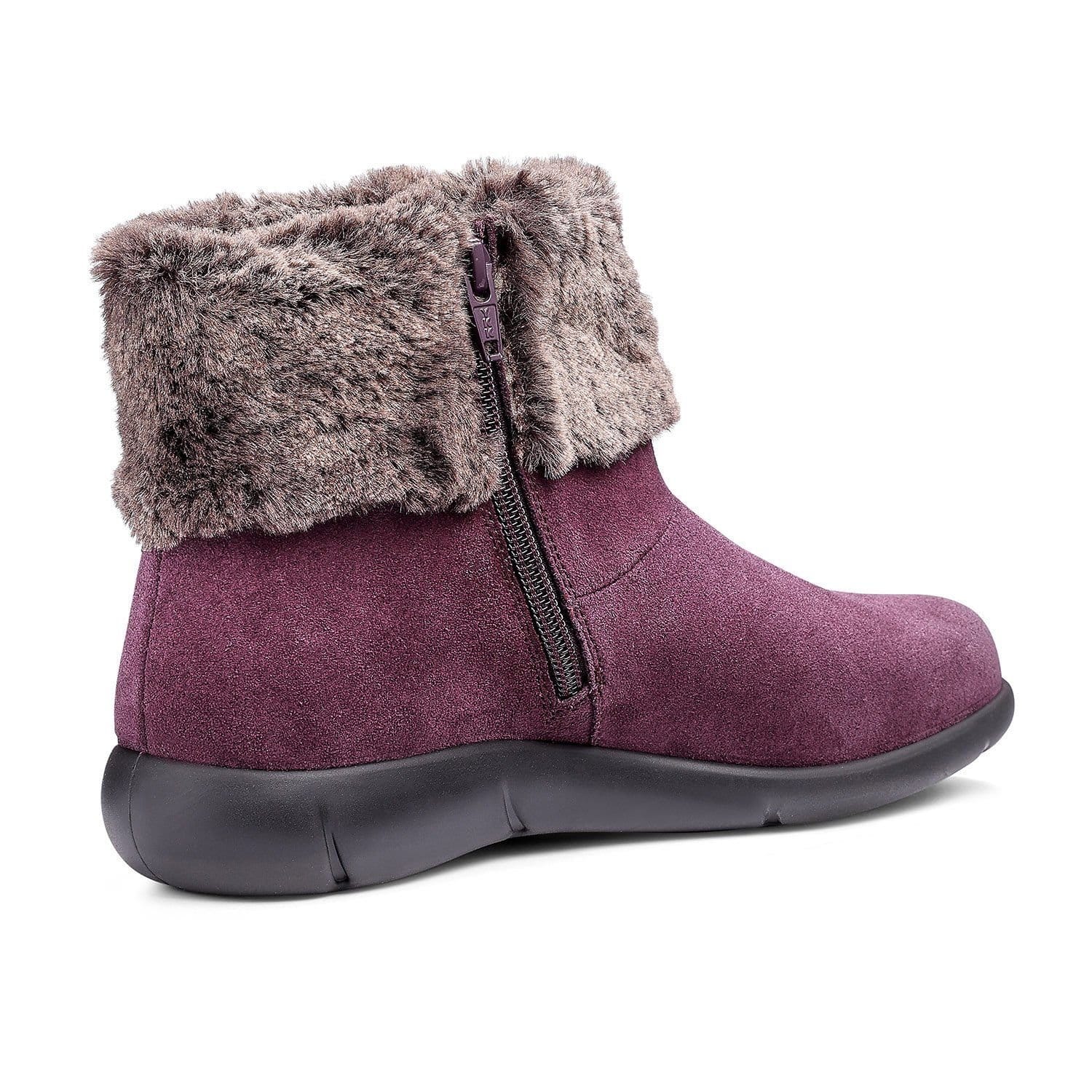 Hotter Hotter Women's 'Romance II' Ankle Boots in Maroon - 4