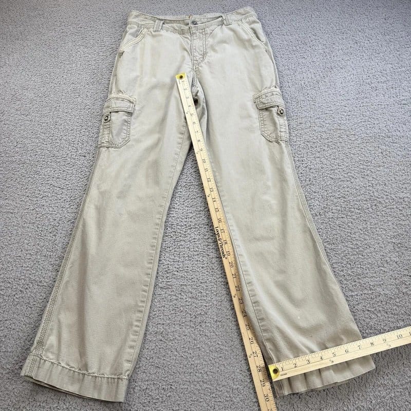 Carhartt Carhartt Relaxed Fit Cargo Pants Womens 4 Regular Tan Workwear Utility Hiking - 1