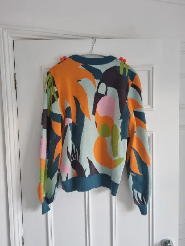 Never Fully Dressed Never Fully Dressed Balaeriac Forrest cardigan Size S.