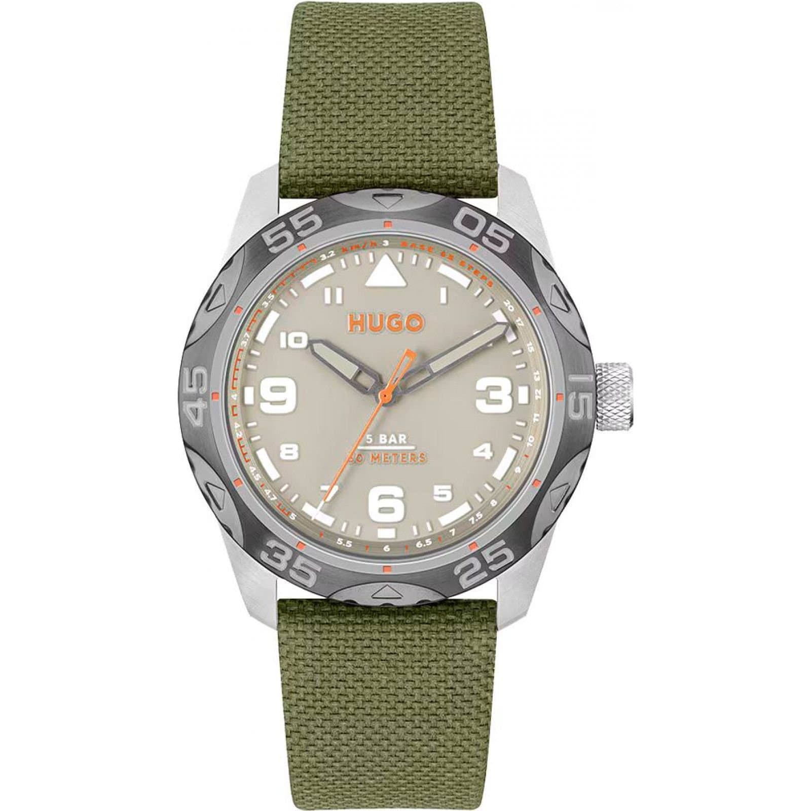 HUGO HUGO Men's 1530331 42mm Quartz Watch in Green